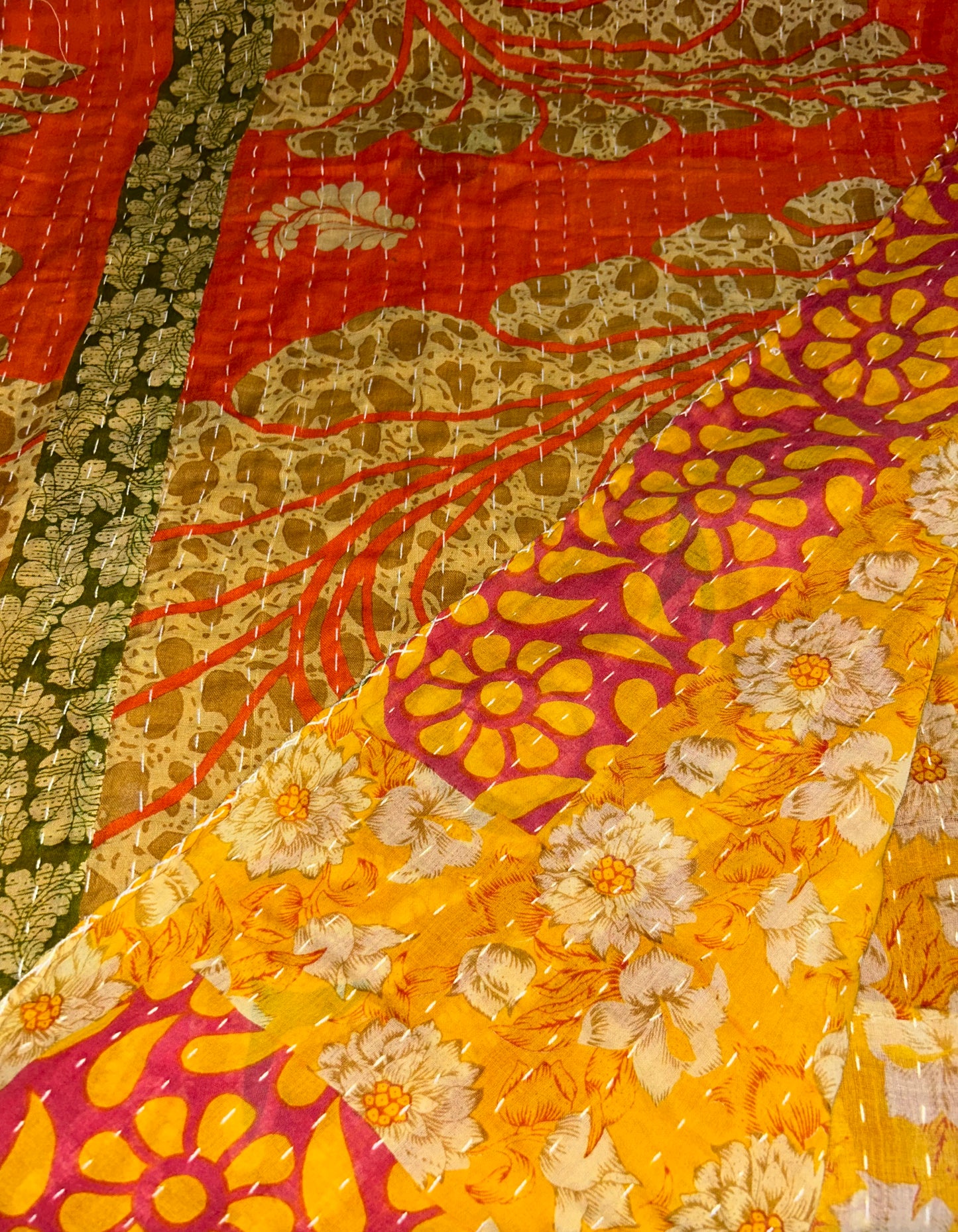 A Vintage Kantha Quilt