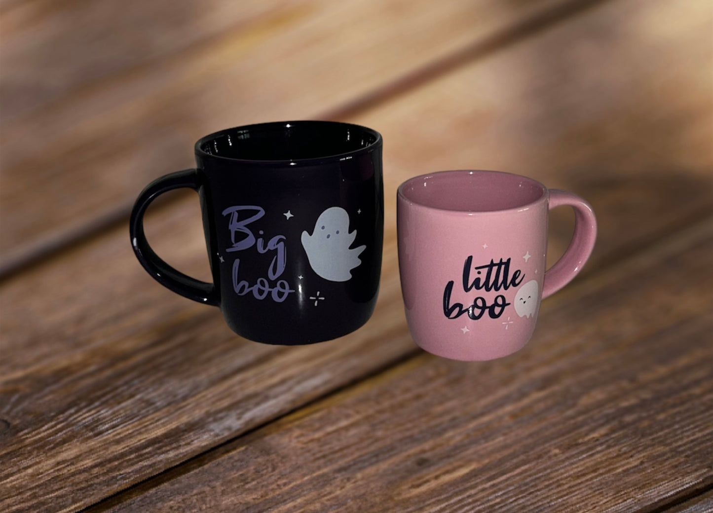 Big Boo & Little Boo Ceramic Mugs 👻