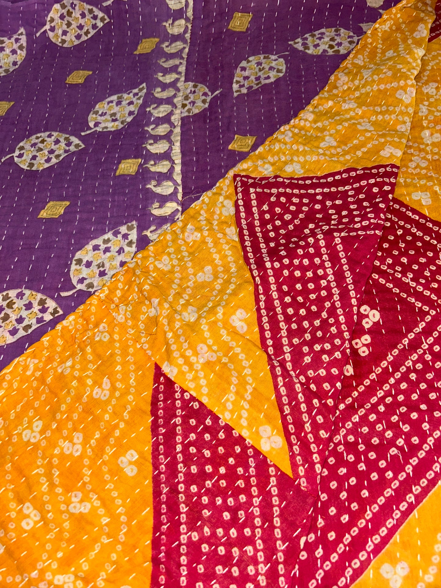 A Vintage Kantha Quilt